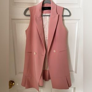 Zara pink dress/blazer, very cute, good condition size S
